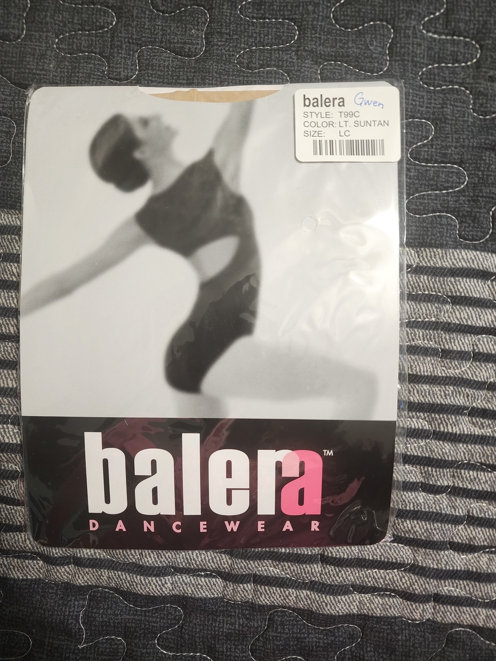 Balera Adult Footless Tights Brown Large